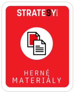 STRATE9Y toolbox 6 herní materiály ke hře STRATE9Ygame