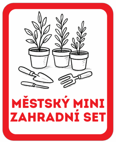mestsky zahradni sett MESTSKý mini zahradní set