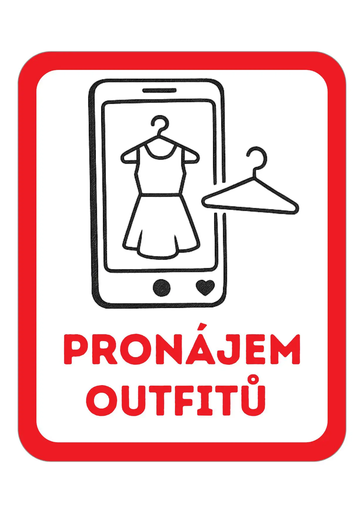 pronajem outfitu