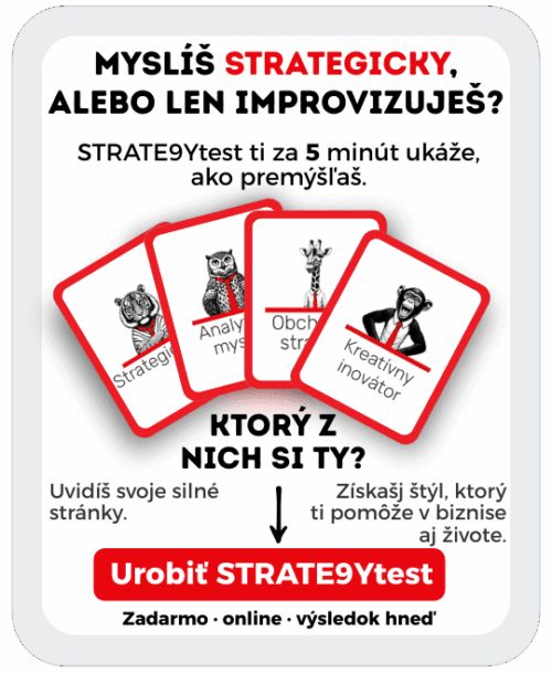 test strategického myslenia