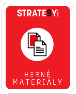 herní materiály ke hře STRATE9Ygame