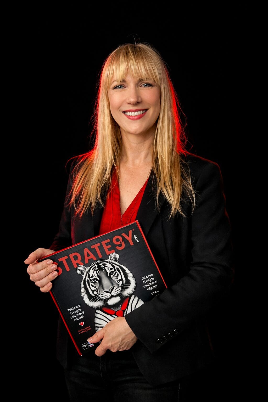 STRATE9Y - Strategické myšlení a podnikatelské nápady 1 Hana Krchova s hrou STRATE9Y