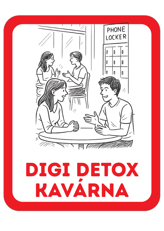 digi detox kavarna