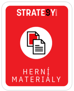 herní materiály ke hře STRATE9Ygame
