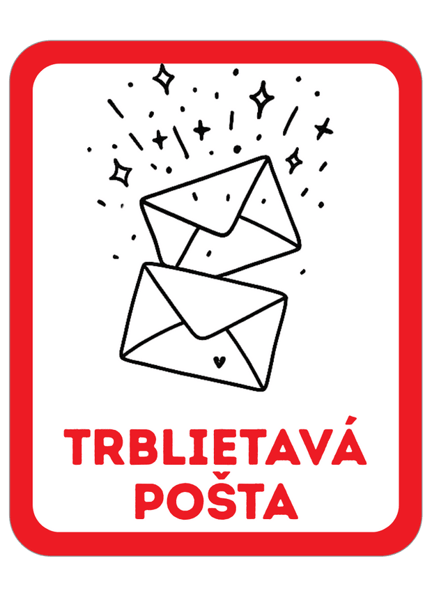 trblietava posta Trblietavá pošta (Glitter Mail)